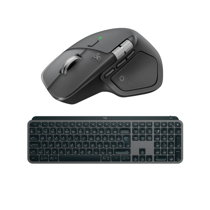 MX Keys S Keyboard + MX Master 4 BT Mouse slika proizvoda