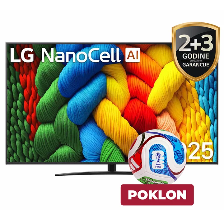 TV LED 75NANO81A3A, NanoCell, Smart slika proizvoda