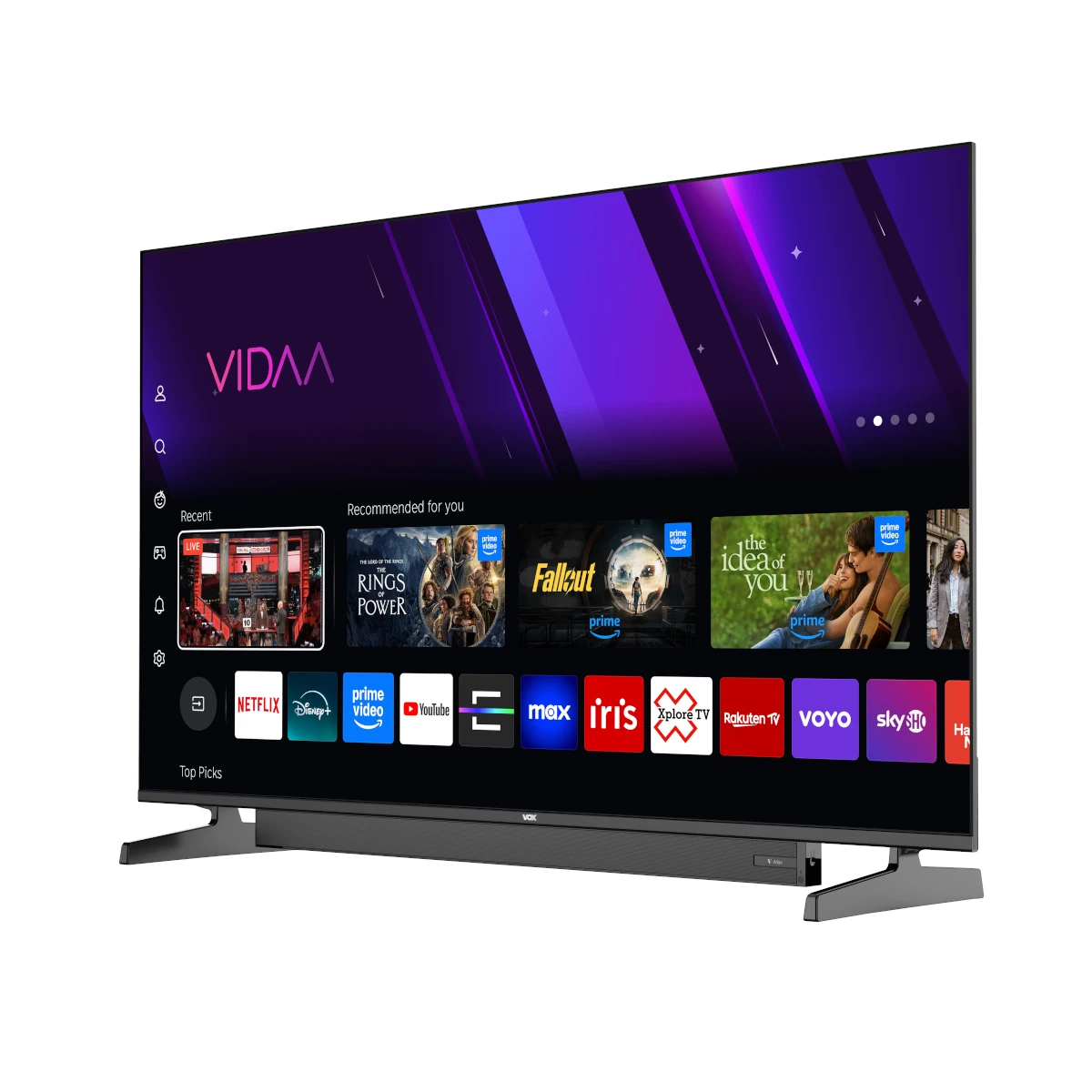 UHD TV 55SBV684 4K SMART VIDA OS slika proizvoda Front View 2 L